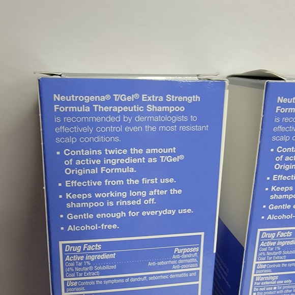 2 bottles T/Gel ® Therapeutic Shampoo Extra Strength 6 ounces medicated styling - Picture 13 of 13